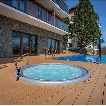 Z Basenem I Jacuzzi Karmelowy Na Dolnej Park A13, Ul Dolna 7a 아파트 *